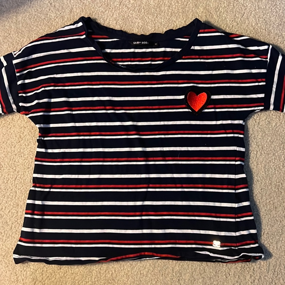 Striped comfy shirt